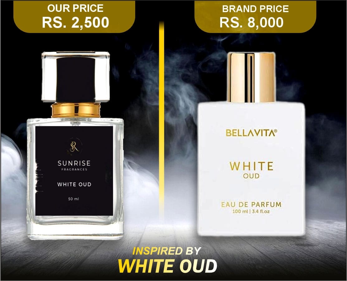 White Oud ~ 50 ml || SUNRISE fragrances ||