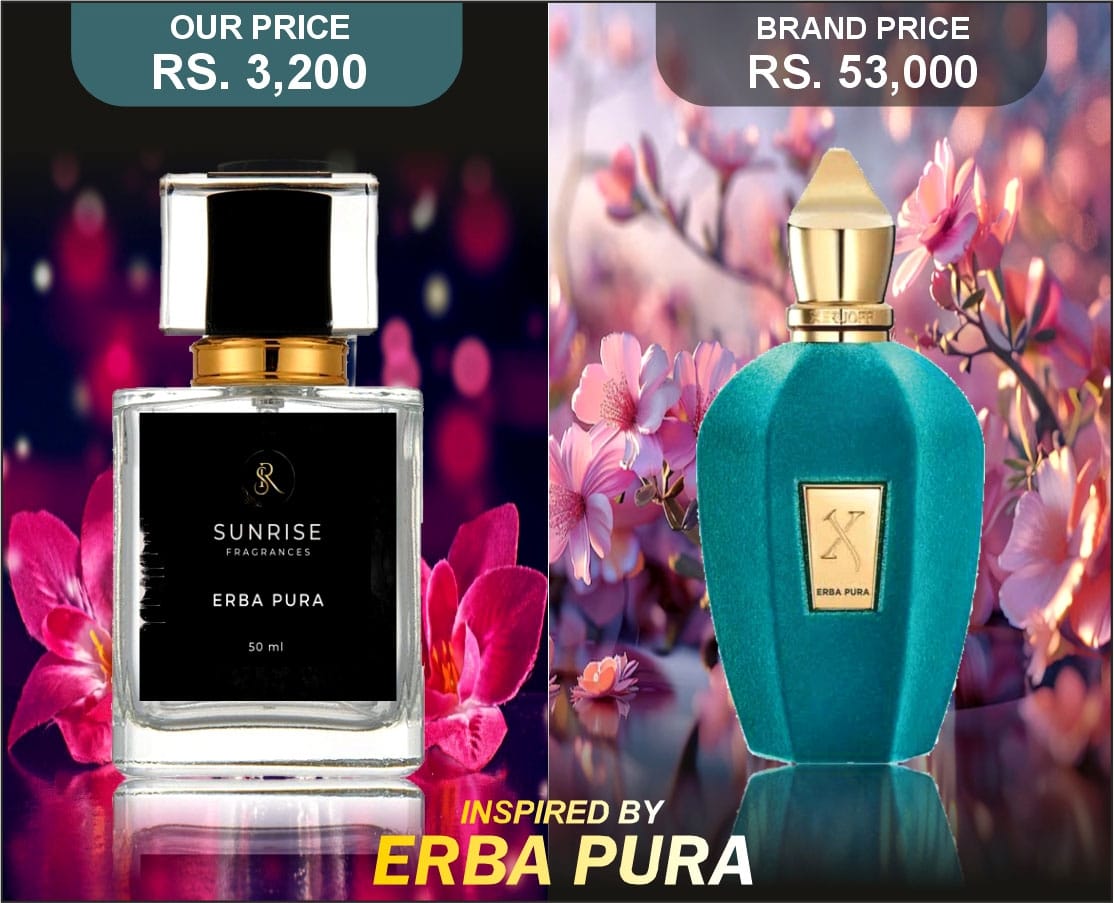 Erba Pura ~ 50 ml || SUNRISE fragrances ||