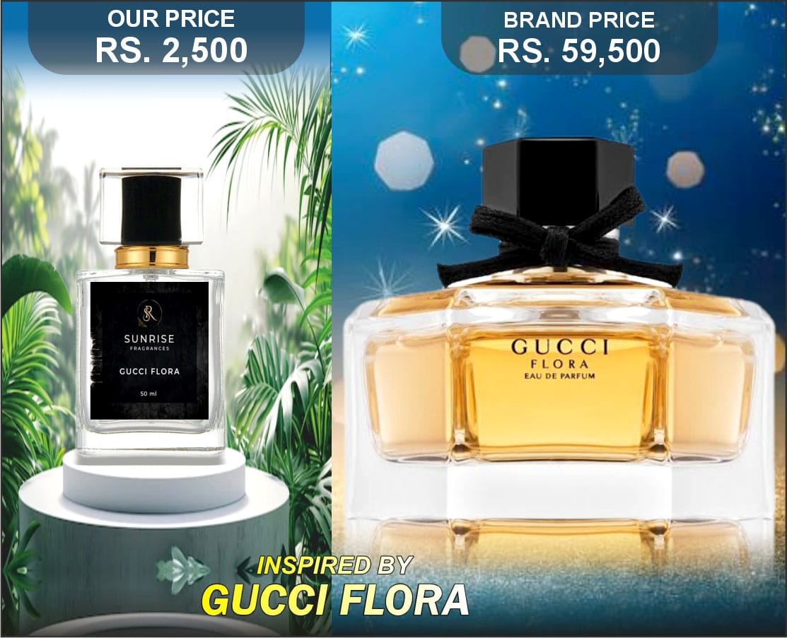 Gucci Flora ~ 50 ml || SUNRISE fragrances ||