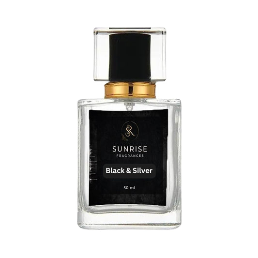 Black & Silver ~ 50 ml           || SUNRISE fragrances ||