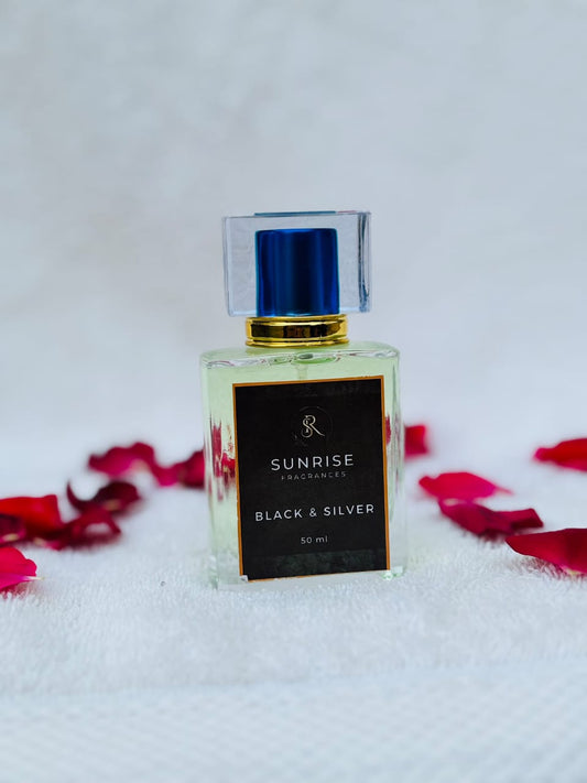 Black & Silver ~ 50 ml           || SUNRISE fragrances ||